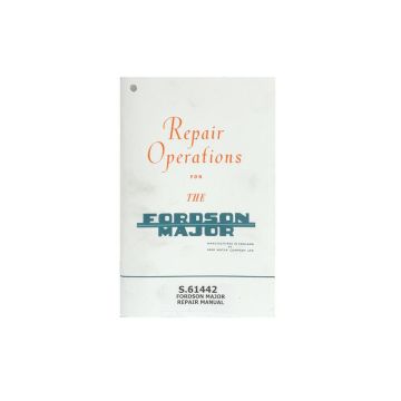 WERKSTATTBUCH FORDSON MAJOR