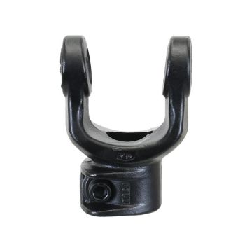 Fourche de serrage de la transmission (Dim. traverse : 32 x 76mm) Alésage Ø40mm, Taille de la clavette : 12mm.