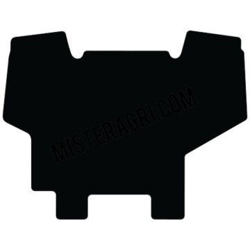 Tapis de sol velours noir
