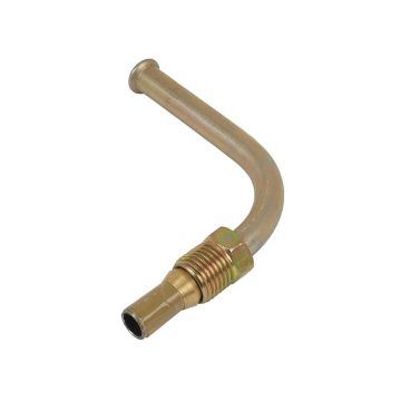Enkel filter gebogen leiding