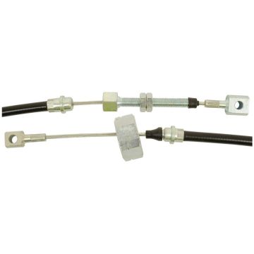 Remkabels - Lengte: 792mm, Lengte buitenkabel: 465mm.