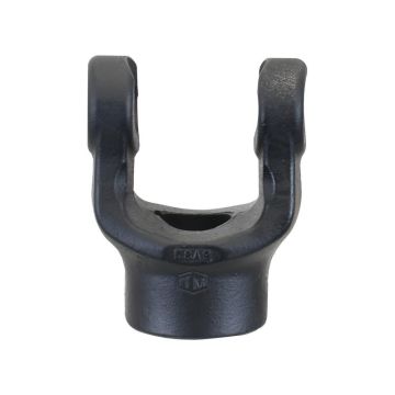 Fourche à clavette de transmission avec boulon de réglage (Dim. traverse : 30.2 x 92mm) Alésage Ø40mm, Taille de la clavette : 12mm.