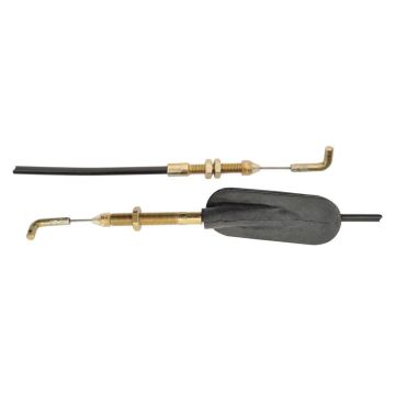 Handgaskabels - Lengte: 1668mm, Kabellengte buitenkant mm: 1554mm.