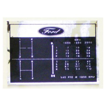 DECAL-SHIFT PATTERN-6 SPEED