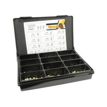 Vetnippel - M6, M8, M10 Assortiment (Compak 280 stuks)