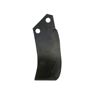 Freesmes Gebogen Links 70x7mm Hoogte: 187mm. Gat afstand: 46mm. Gat Ø: 14.5mm. Vervanging voor Sovema