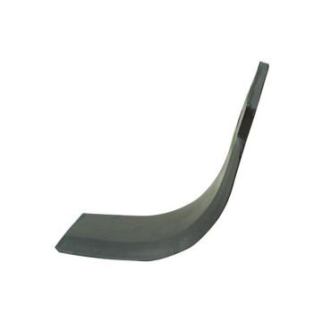 Freesmes Gebogen Links 70x7mm Hoogte: 187mm. Gat afstand: 46mm. Gat Ø: 12.5mm. Vervanging voor Sovema