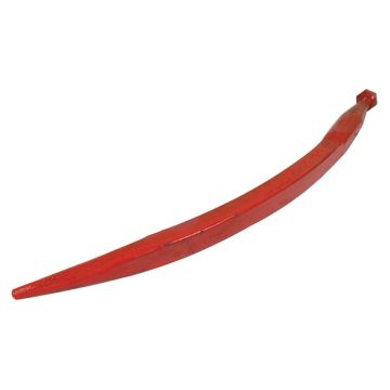 Tand - Gebogen 680mm, Schroefdraad: M20 x 1.50 (Vierkant)