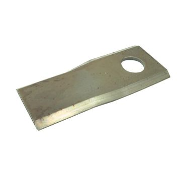Maaiermesje 107 x 45 x 4mm, Gat Ø18.25mm Rechts   To fit as: 559.033.10