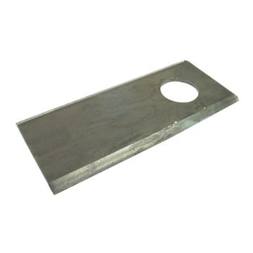 Maaiermesje 108 x 48 x 3mm, Gat Ø21mm rechts / links   To fit as: 108D STRAIGHT