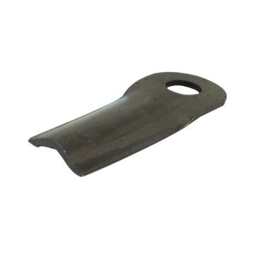 Maaiermesje 128 x 50 x 4mm, Gat Ø20.5 x 23mm rechts / links   To fit as: 56.110.300