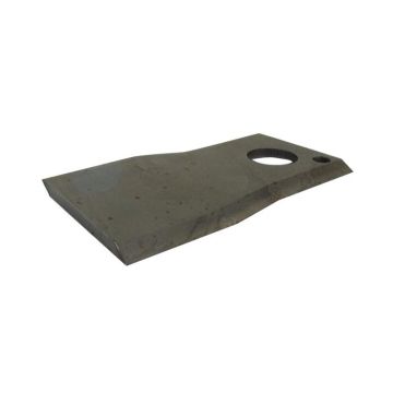 Maaiermesje 107 x 48 x 4mm, Gat Ø18.5mm Links   To fit as: 90261559