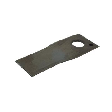 Maaiermesje 107 x 48 x 4mm, Gat Ø18.5mm Rechts   To fit as: 90261560