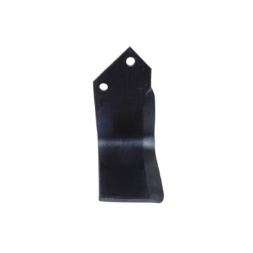 Freesmes Vierkant Links 90x8mm Hoogte: 175mm. Gat afstand: 57mm. Gat Ø: 13.5mm. Vervanging voor Dowdeswell