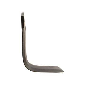 Fräsmesser Vierkant rechts 70x8mm Höhe: 205mm. Abstand der Löcher: 46mm. Bohrung Ø: 14.5mm. Ersatz für Breviglieri, Maletti