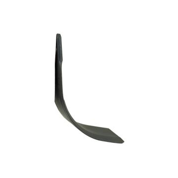 Freesmes Gebogen Rechts 80x8mm Hoogte: 225mm. Gat afstand: 56mm. Gat Ø: 14.5mm. Vervanging voor Maschio