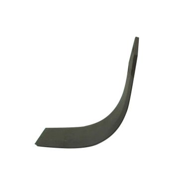 Freesmes Gebogen Links 70x6mm Hoogte: 185mm. Gat afstand: 50mm. Gat Ø: 12.5mm. Vervanging voor Celli