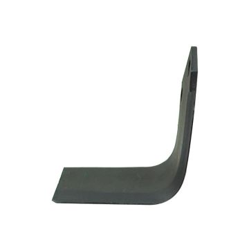 Fräsmesser Vierkant links 80x7mm Höhe: 180mm. Abstand der Löcher: 57mm. Bohrung Ø: 14.5mm. Ersatz für Celli