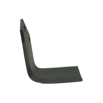 Freesmes Vierkant Rechts 80x8mm Hoogte: 180mm. Gat afstand: 57mm. Gat Ø: 14.5mm. Vervanging voor Celli
