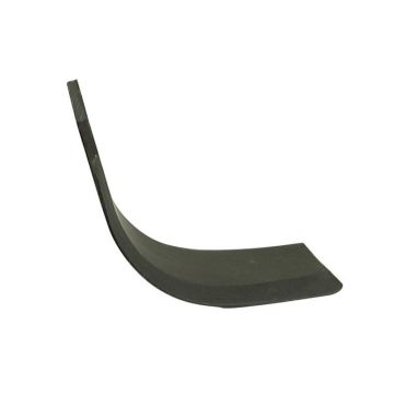 Freesmes Gebogen Rechts 80x8mm Hoogte: 195mm. Gat afstand: 57mm. Gat Ø: 14.5mm. Vervanging voor Celli