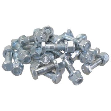 Bout M16x1.50 x60 12.9 zwart+ borgmoer 25 stuks Doos