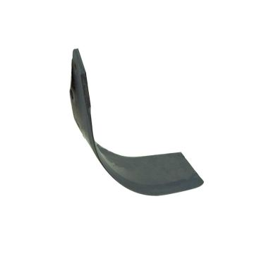 Freesmes Gebogen Rechts 80x6mm Hoogte: 180mm. Gat afstand: 57mm. Gat Ø: 11.5mm. Vervanging voor Dowdeswell