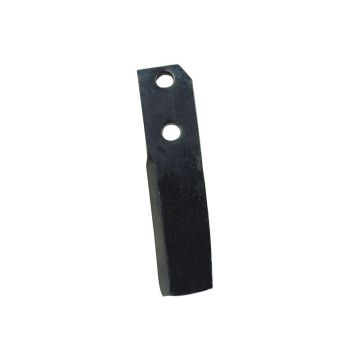 Freesmes Gedraaid Links 50x12mm Hoogte: Gat afstand: 50mm. Gat Ø: 16.5mm. Vervanging voor Kuhn