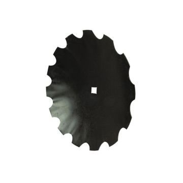 Eggenschijf Getand 610x5mm - Beschrijving gat