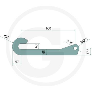 Aanlasdelen JCB / Q-fit, 526-55, 527-55