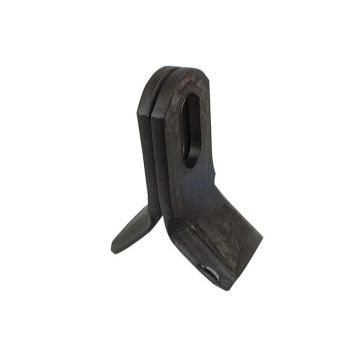 Klepelmes, Lengte: 85mm, Breedte: 40mm.
