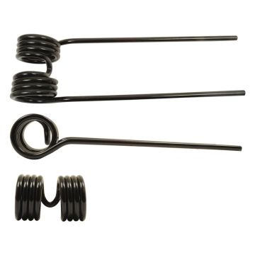 Cirkeltand - rechts / links - Lengte:394mm, Breedte:110mm, Ø9.5mm - Vervanging voor Kuhn, New Holland