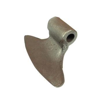 Hamerklepel, Bovenste breedte mm: 76mm, Breedte onderzijde mm: 196mm.