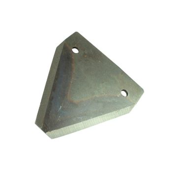 Maaimesje getand - 80x76x2mm - Gat Ø5.5mm - Gat afstand 51mm - Vervanging voorMassey Ferguson