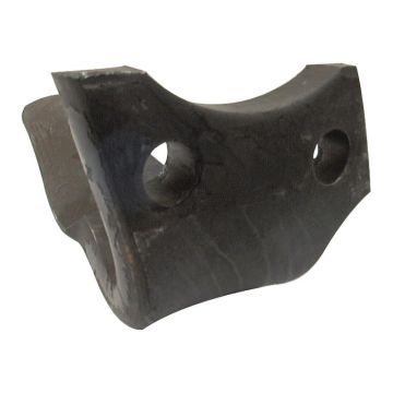 Rotorkopegtand 100x18x330mm Rechts. Gat afstand: 66mm. Gat Ø 17.5mm. Vervanging voorRabewerk.
