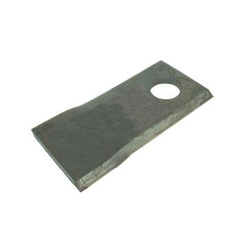 Cyclomesje - Gedraaid Mes, Bovenkant Scherp en Recht - 106 x 49x4mm - Gat Ø19mm - Links - Vervanging voor Fella