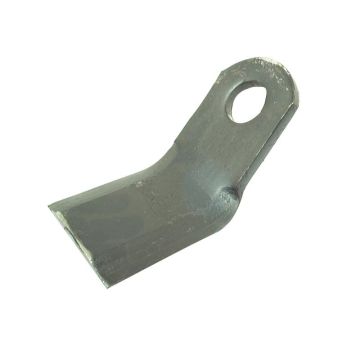 Klepelmes, Lengte: 155mm, Breedte: 60mm.