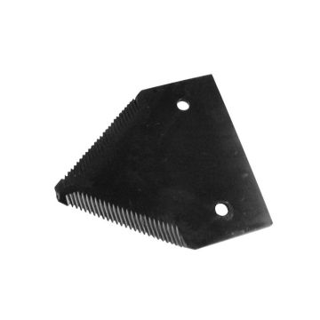 Maaimesje getand - 83x76x2mm - Gat Ø5.5mm - Gat afstand 51mm - Vervanging voorMassey Ferguson
