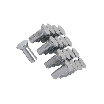 Klinknagels platverzonken, Afm.: M6x20mm (DIN 661)