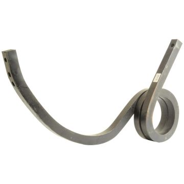 Dent de cultivateur recourbée - 35x35x580 Droite