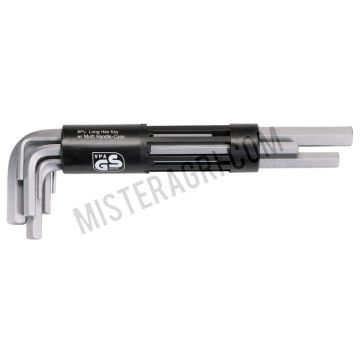KS Tools stiftsleutelset 8-delig 3in1