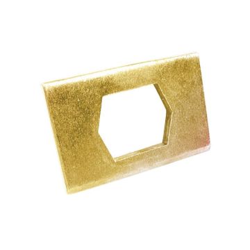 Drijfmestplaat 102mm x 64mm Vervanging voor Howard