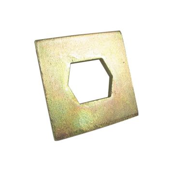 Drijfmestplaat 102mm x 102mm Vervanging voor Howard