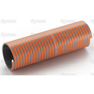 PVC-Gülle-Schlauch - Rechteckig - Helix (Alabama), Schlauch-ID: 80mm (3 1/8'')