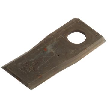 Maaiermesje 105 x 47 x 4mm, Gat Ø20.5mm Rechts   To fit as: K6801420