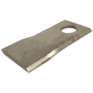 Maaiermesje 112 x 48 x 4mm, Gat Ø21mm Links   To fit as: 434969