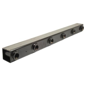 Profiel voor tanden vierkant 990mm 6 gaten conus 1