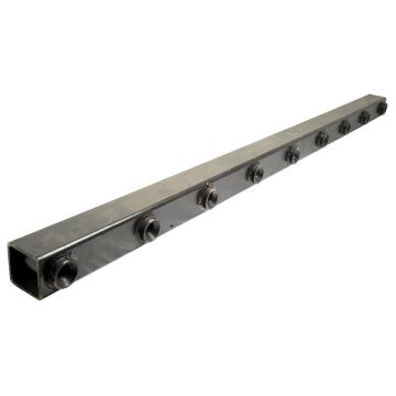 Profiel voor tanden vierkant 1700mm 9 gaten conus 1
