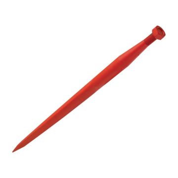 Tand - Recht 820mm, Schroefdraad: M30 x 2.00 (Vierkant)