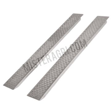 Oprijplaten - recht, 2 stuks