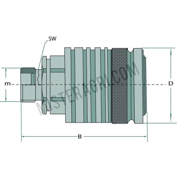 KM 12L (M18x1,5) DN12-BG3